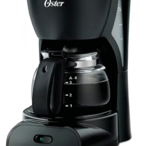 Cafetera Negra De 4 Tazas Color Negro