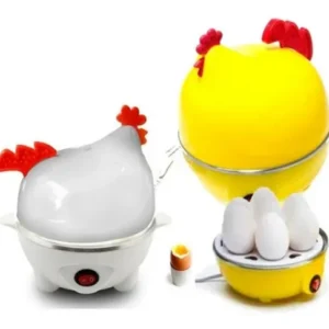 Gallina Eléctrica Cocinador Hervidor De 7 Huevos A Vapor