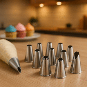 20251017_0900_Elegant Piping Nozzles_remix_01k7s7fn3jeyds6sdjm8j81j74