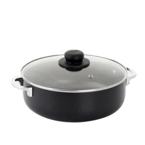 Caldero 24 cm con Tapa de Vidrio